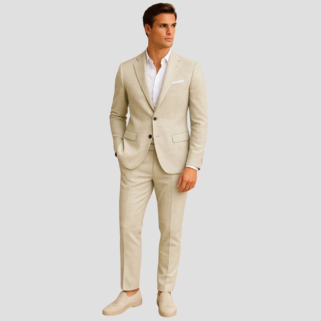 Traje Hombre de Primavera Dos Botones Elegante - Mavetta