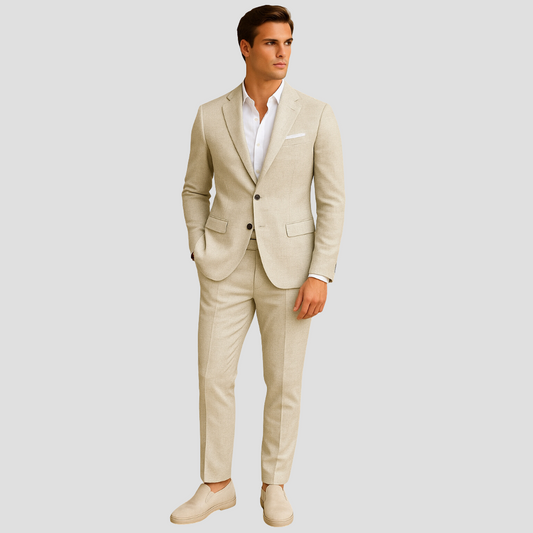 Traje Hombre de Primavera Dos Botones Elegante - Mavetta