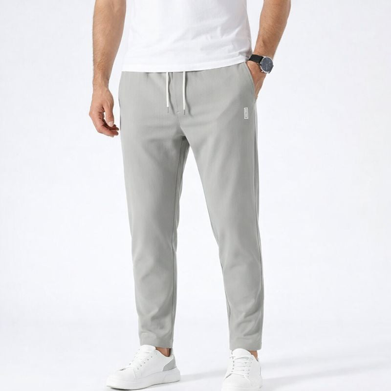 Pantalones Chinos Hombre Algodón Ajustados con Cordón - Mavetta