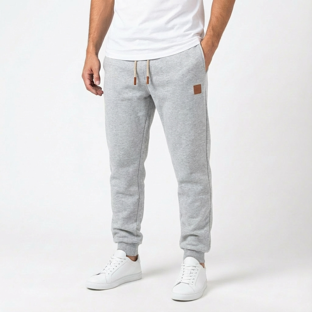 Pantalones Jogging Hombre Algodón Relaxed Fit