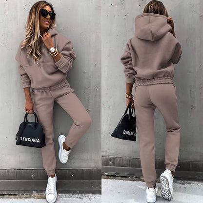 Conjunto deportivo mujer con sudadera y pantalón jogger cómodo