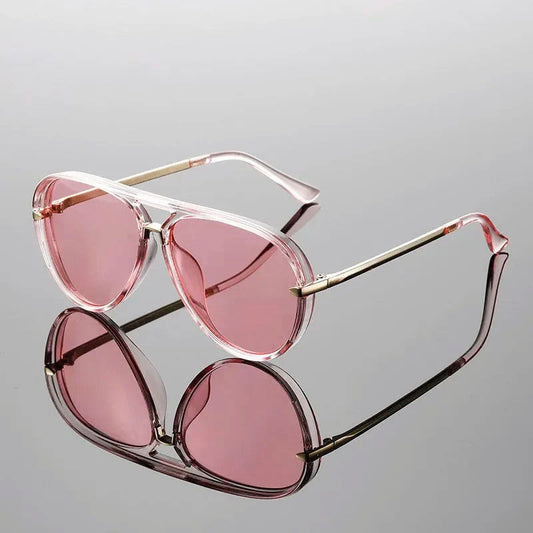Gafas Sol Unisex Montura Cuadrada Doble Puente Protección UV400 - Mavetta