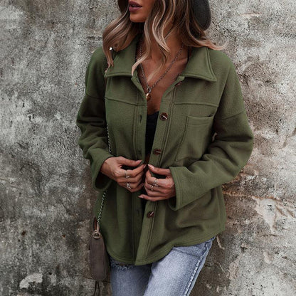 Abrigo Mujer Oversize Ajuste Amplio