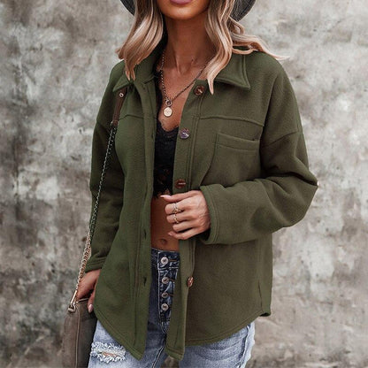 Abrigo Mujer Oversize Ajuste Amplio