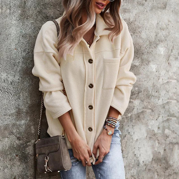 Abrigo Mujer Oversize Ajuste Amplio