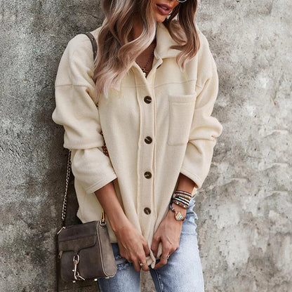 Abrigo Mujer Oversize Ajuste Amplio
