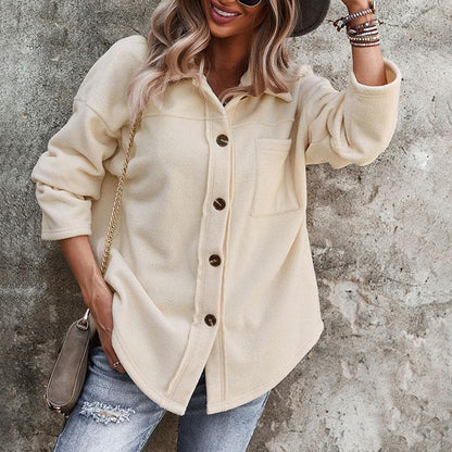 Abrigo Mujer Oversize Ajuste Amplio