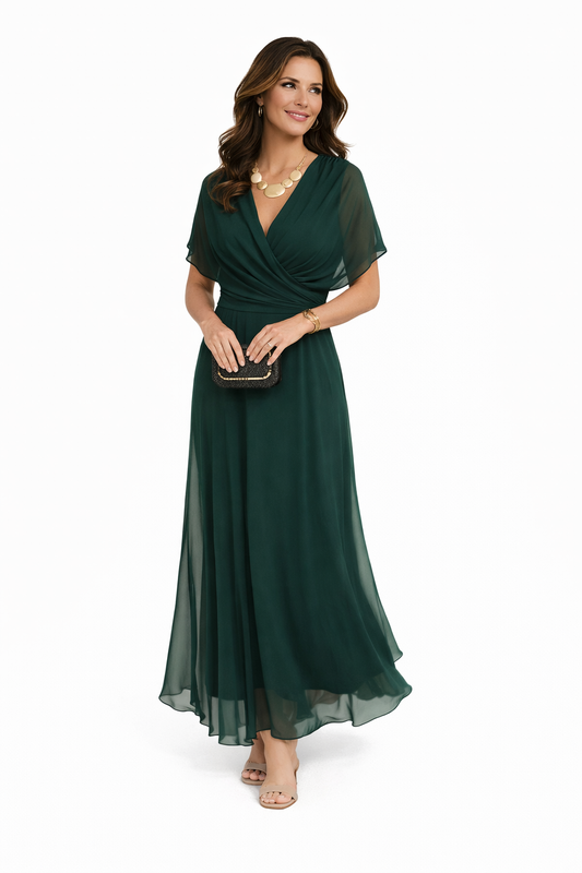 Vestido Maxi Mujer Fluido Elegante - Mavetta