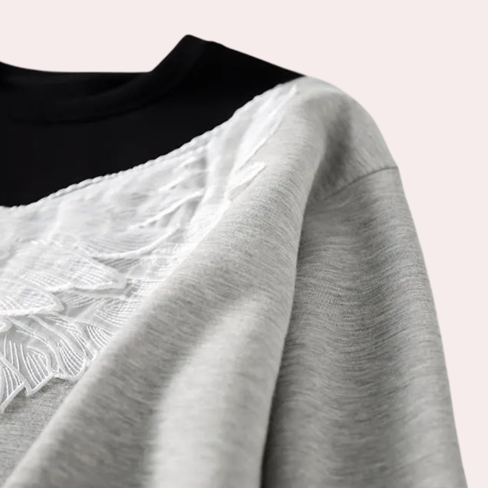 Sudadera Mujer Manga Larga Ajuste Comodo