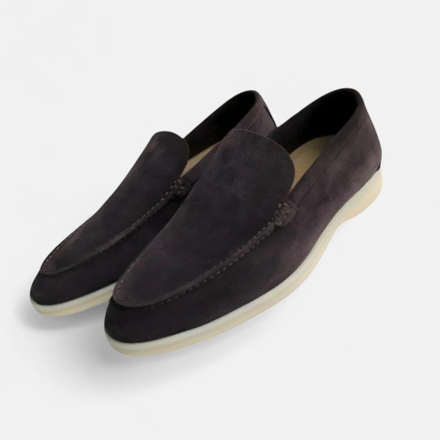 Mocasines Hombre de Ante Clásicos Ajuste Cómodo
