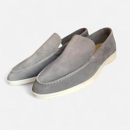 Mocasines Hombre de Ante Clásicos Ajuste Cómodo