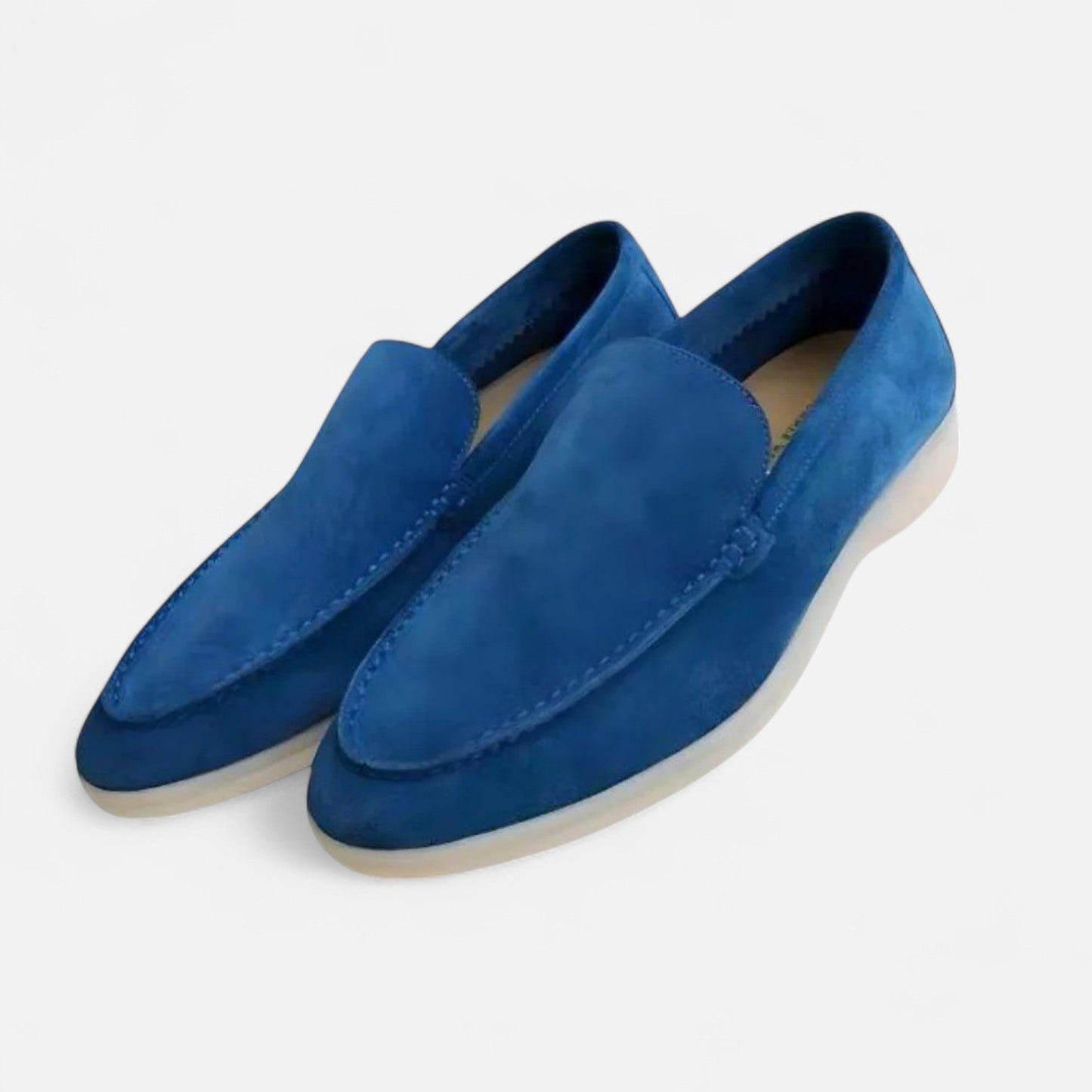 Mocasines Hombre de Ante Clásicos Ajuste Cómodo