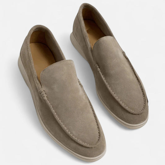 Mocasines Hombre de Ante Clásicos Ajuste Cómodo - Mavetta