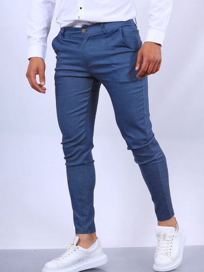 Pantalón Hombre Algodón Elástico Ajuste Cómodo Moderno - Mavetta