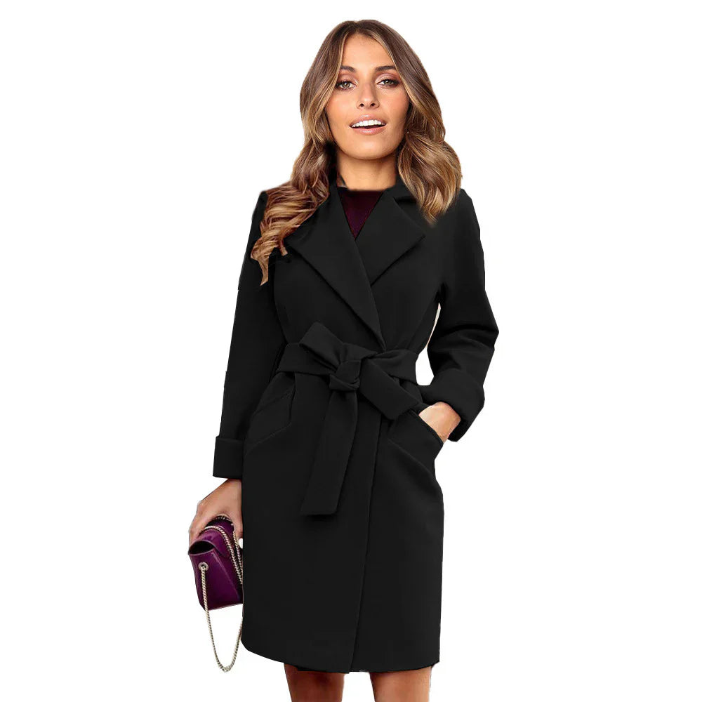 Gabardina Mujer de Invierno Ajuste Clásico - Mavetta