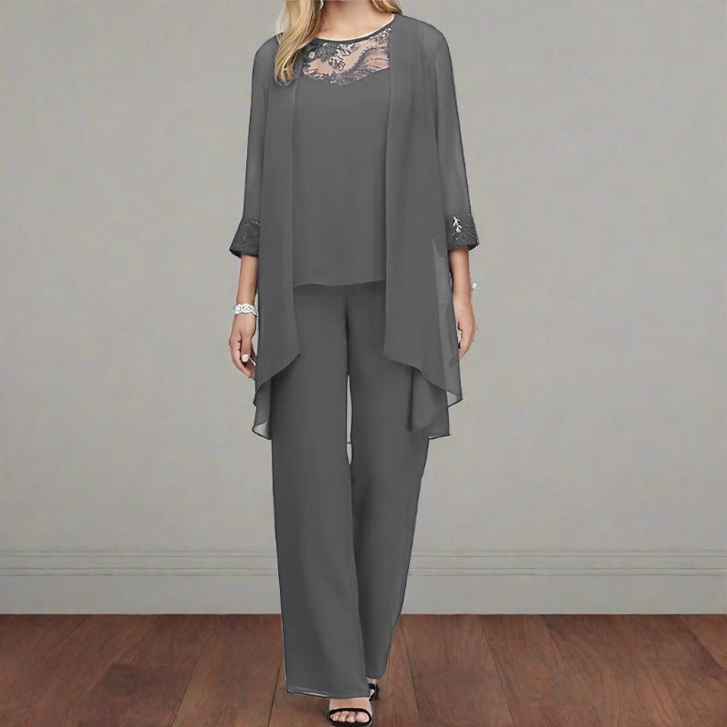 Conjunto Mujer Vintage Estilo Elegante