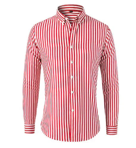 Camisa Hombre Algodón Cuello Clásico Ajuste Regular - Mavetta