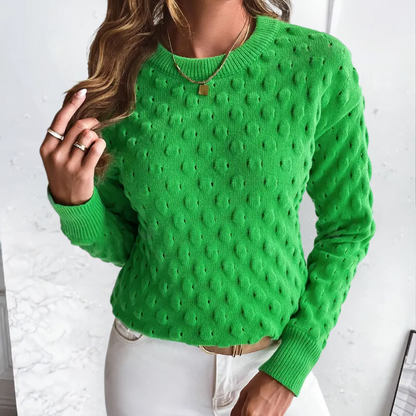 Jersey Mujer de Punto Suave Casual y Cómodo