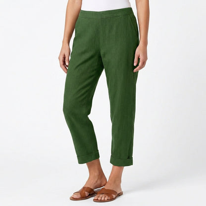 Pantalón Capri Mujer Holgado Casual