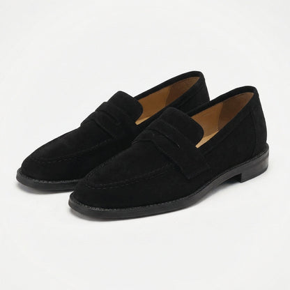 Mocasines Hombre Piel Clásicos Estilo Penny Loafer