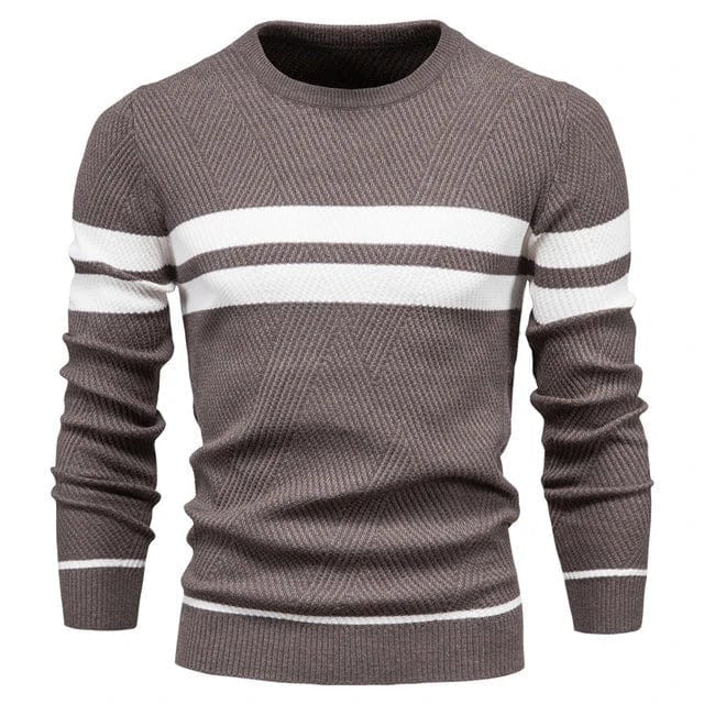 Jersey Hombre de Punto Slim Fit Ajustado