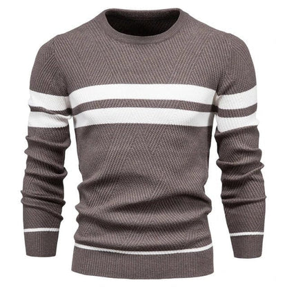 Jersey Hombre de Punto Slim Fit Ajustado
