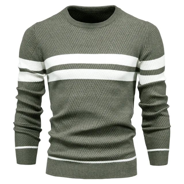 Jersey Hombre de Punto Slim Fit Ajustado