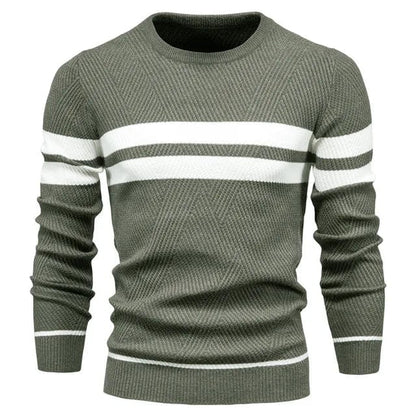Jersey Hombre de Punto Slim Fit Ajustado