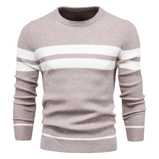 Jersey Hombre de Punto Slim Fit Ajustado