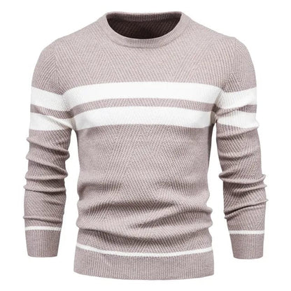 Jersey Hombre de Punto Slim Fit Ajustado