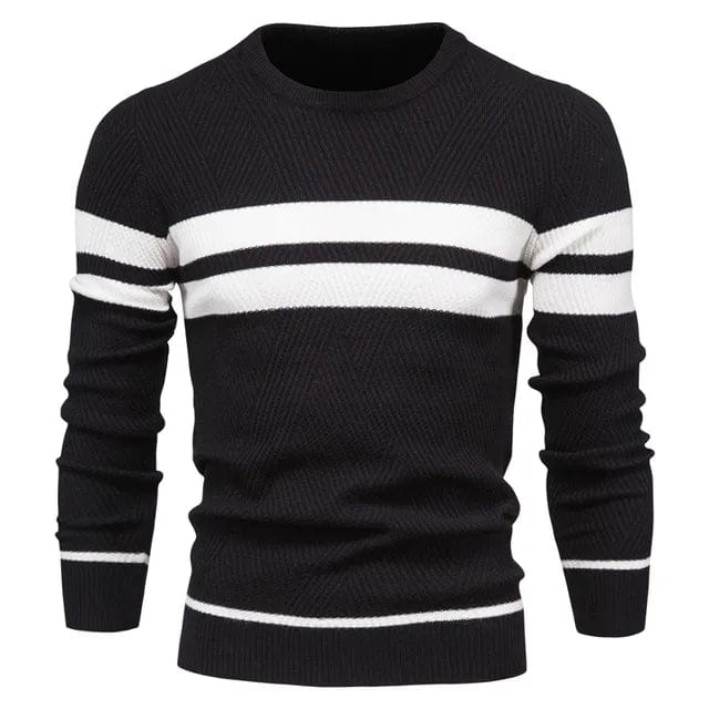 Jersey Hombre de Punto Slim Fit Ajustado