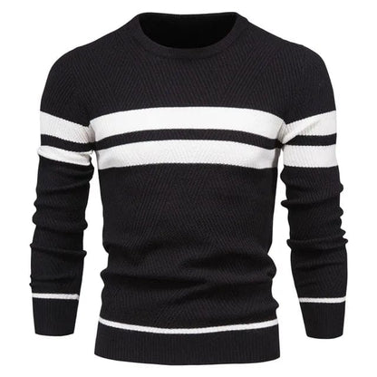 Jersey Hombre de Punto Slim Fit Ajustado