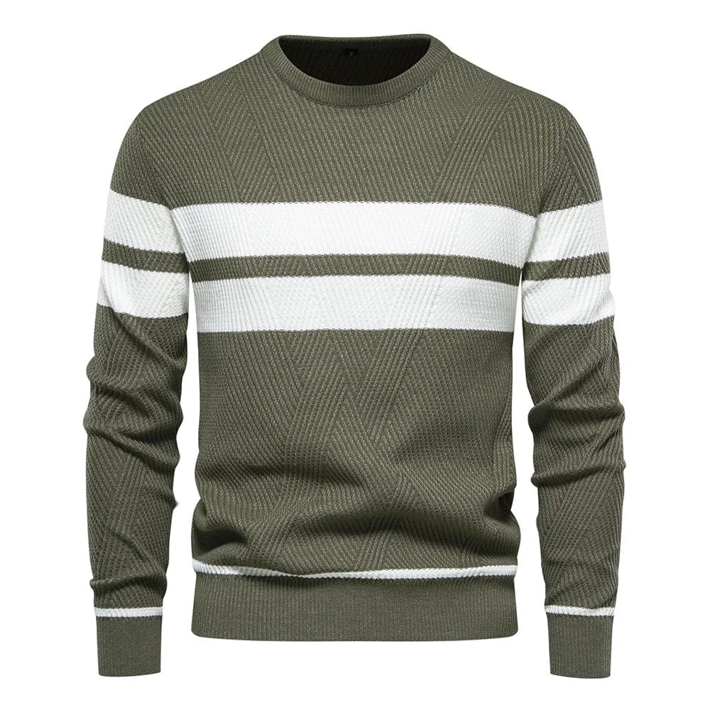 Jersey Hombre de Punto Slim Fit Ajustado