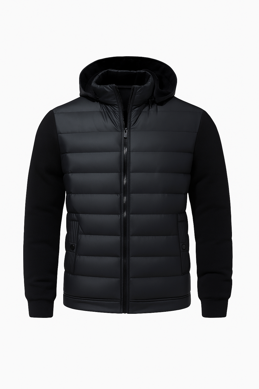 Chaqueta Híbrida Hombre Resistente y Ligera