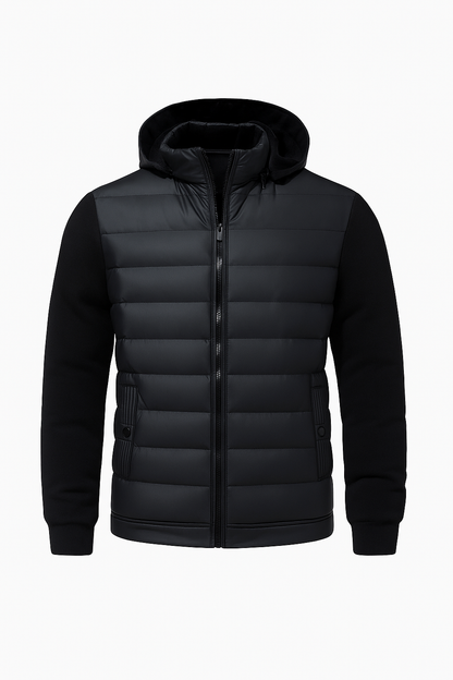 Chaqueta Híbrida Hombre Resistente y Ligera