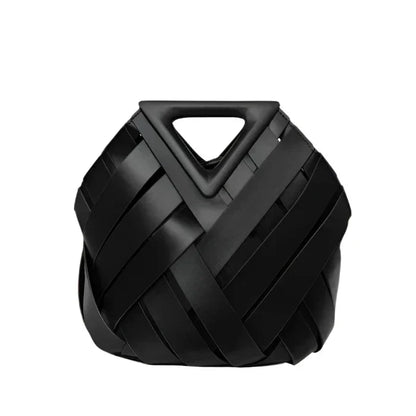 Bolso Mujer Trenzado Elegante Ajuste Clasico
