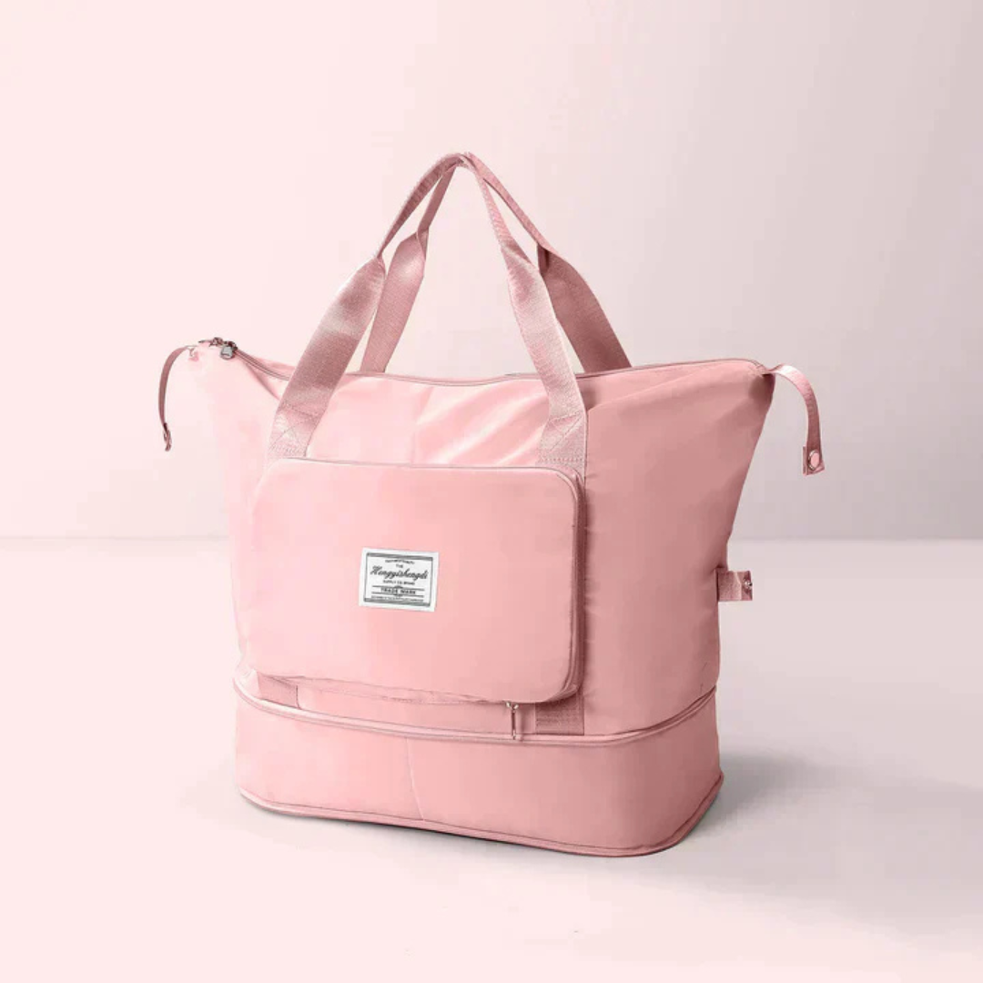 Bolso de Viaje Mujer Tote Bolsillo Frontal Cremallera Asas Largas - Mavetta