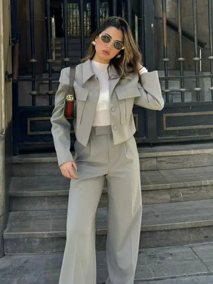 Conjunto Mujer Dos Piezas Algodón Diseño Primavera - Mavetta