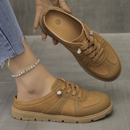 Zapatos Mujer con Cordones Suela Deportiva