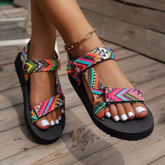Sandalias Mujer Ligeras con Tiras Ajustables - Mavetta