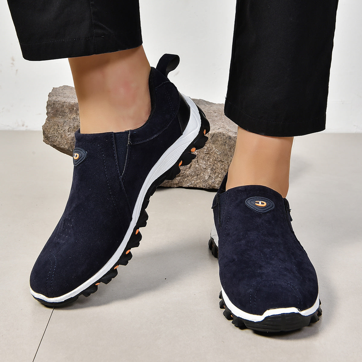 Zapatos slip-on hombre con suela antideslizante