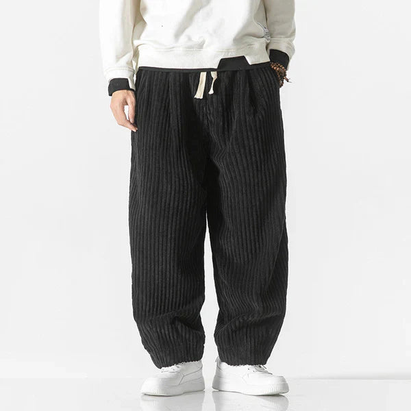 Pantalones Hombre de Pana Corte Recto