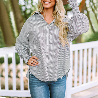 Camisa Mujer de Algodón Holgada Transpirable Comoda