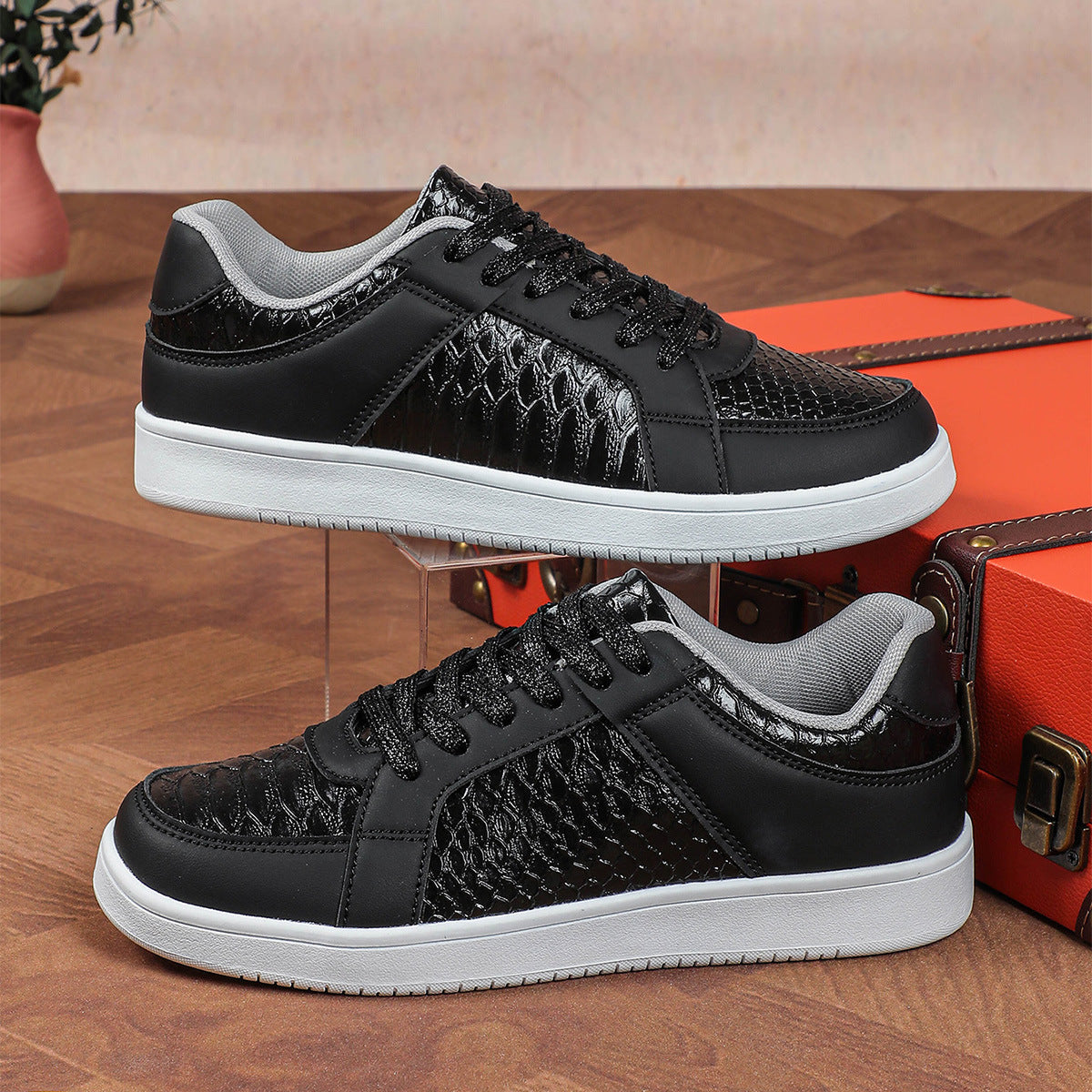 Zapatillas Mujer Texturizadas Suela Robusta