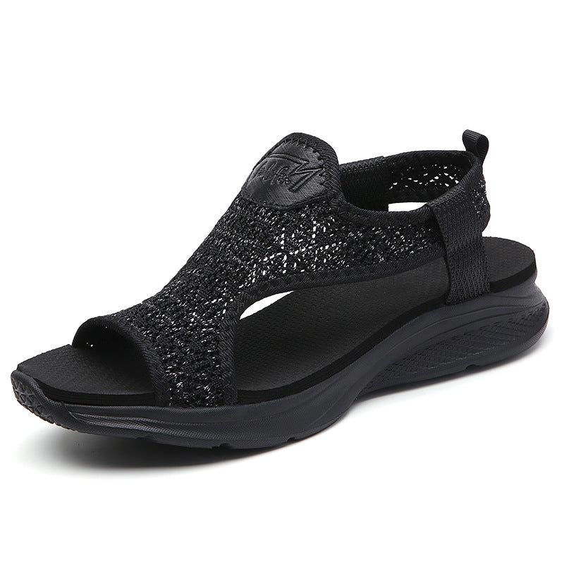 Sandalias Planas Mujer Ultra Ligeras Suela Suave Verano Playa