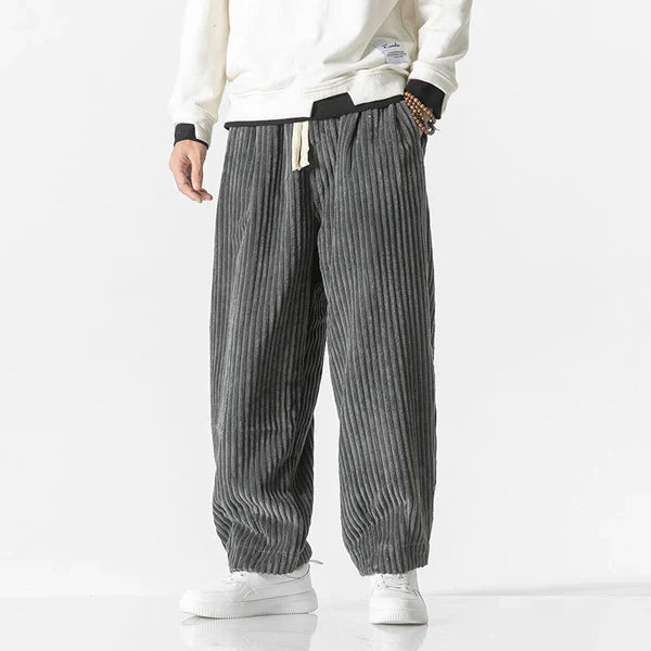 Pantalones Hombre de Pana Corte Recto