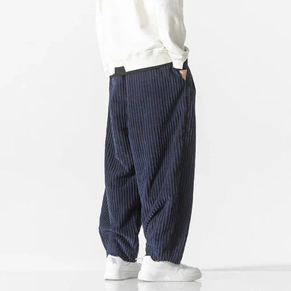 Pantalones Hombre de Pana Corte Recto