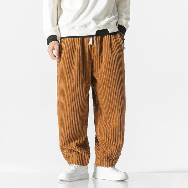 Pantalones Hombre de Pana Corte Recto