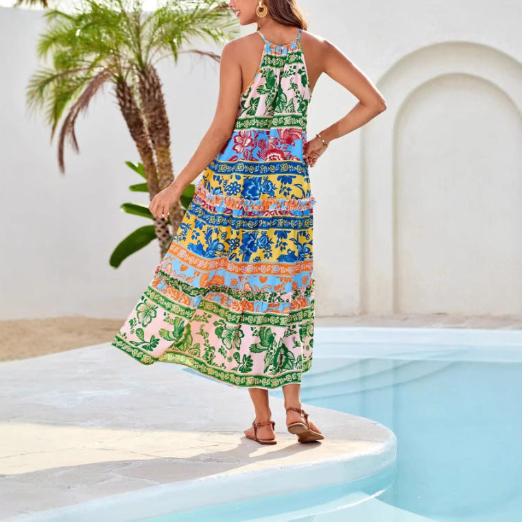 Vestido Mujer Boho Fluido Diseño Moderno