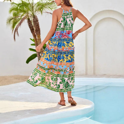 Vestido Mujer Boho Fluido Diseño Moderno